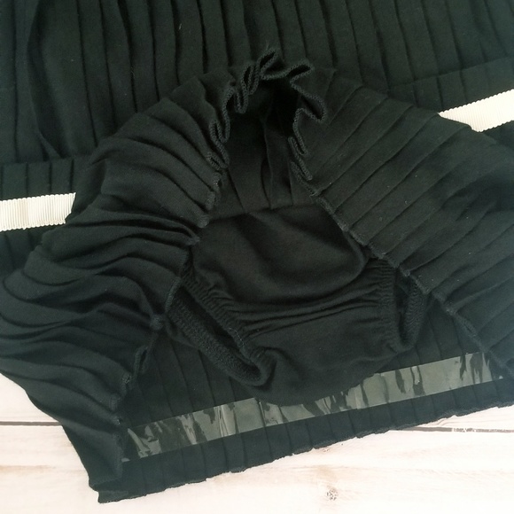 Janie and Jack Black Pleated Dress Set - Picture 8 of 8